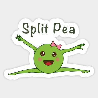 Split Pea Sticker